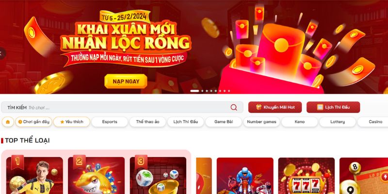 Một thư viện game phong phú thuộc hàng M88 - M88