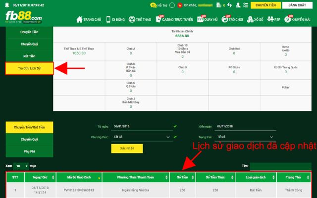 Các hoạt động khuyến mãi C54 (phần thưởng, tiền thưởng) - C54